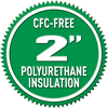 2 inches insulation