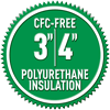 3" 4" Polyrethane insulation