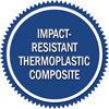 Impact-resistant Thermoplastic composite