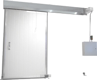 Porte coullissante à panneau simple Modèle Slider III (3" d'épaisseur)