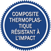 Impact-resistant Thermostop composite